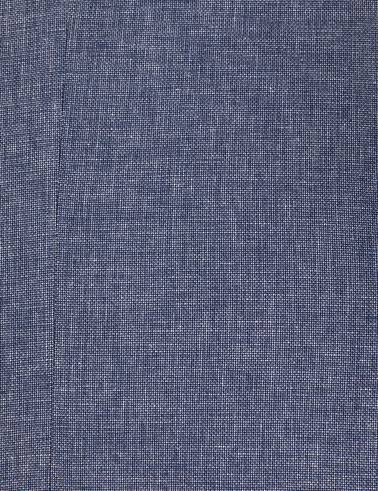 Lacivert Ex. Slim Fit Keten Pamuk Karışımlı Ceket