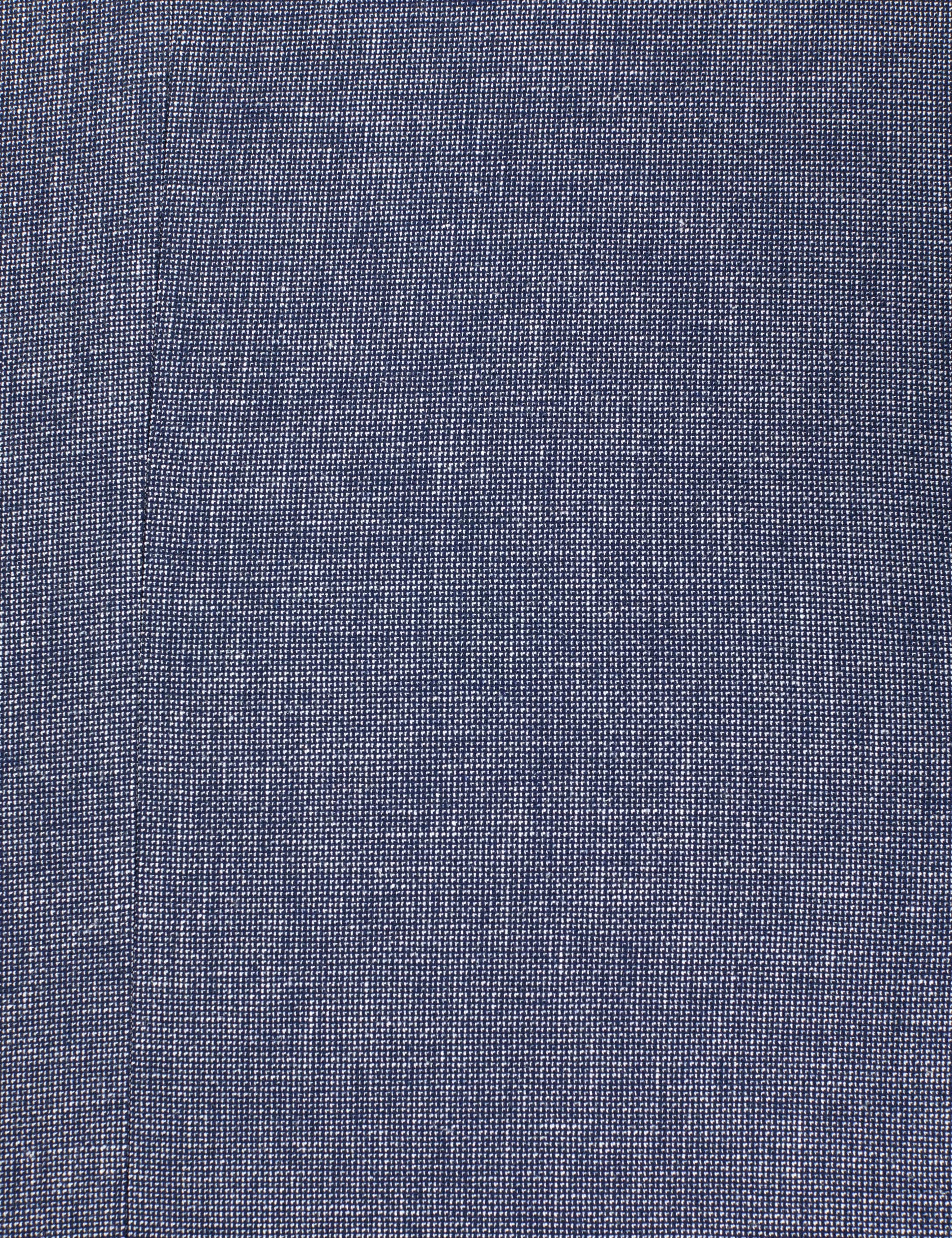 Lacivert Ex. Slim Fit Keten Pamuk Karışımlı Ceket - Image 7