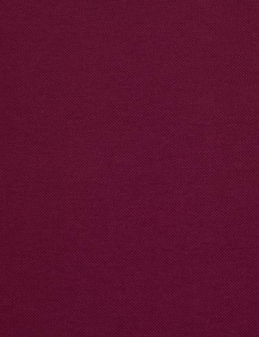 Bordo Slim Fit %100 Pamuk Düğmeli Polo Yaka Basic Tişört