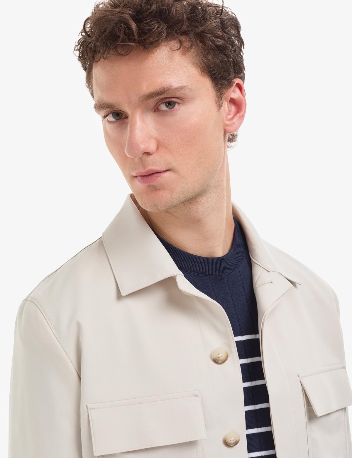 Bej Regular Fit Ceket - 50324284047