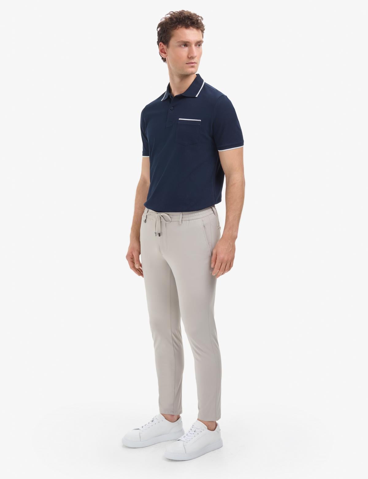 Gri Kumaş Pantolon - 50325158150