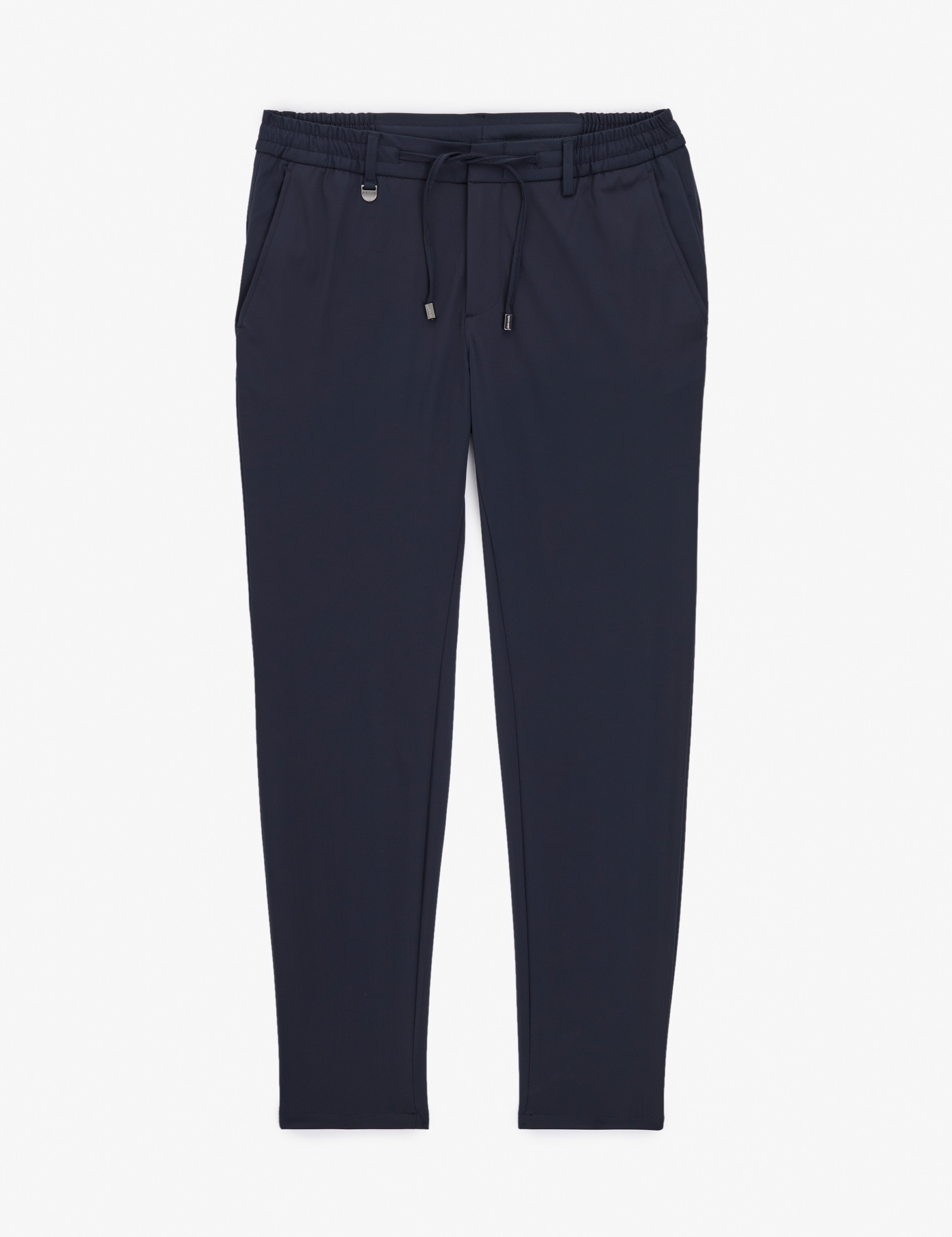 Lacivert Ex. Slim Fit Beli Kordonlu Klasik Jogger Pantolon