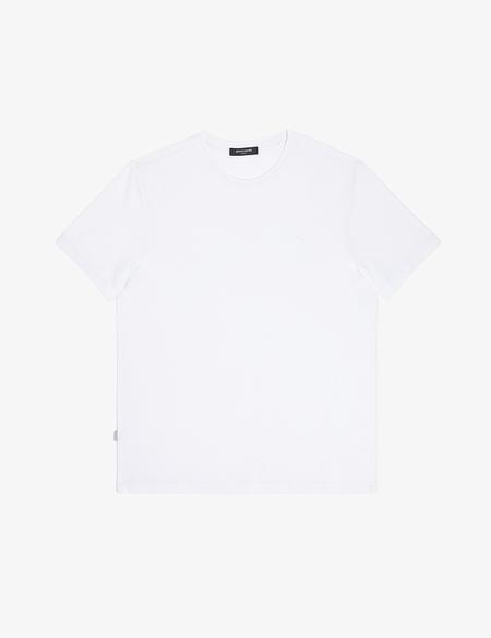 Beyaz Regular Fit %100 Pamuk Bisiklet Yaka Basic Tişört - 50325299004