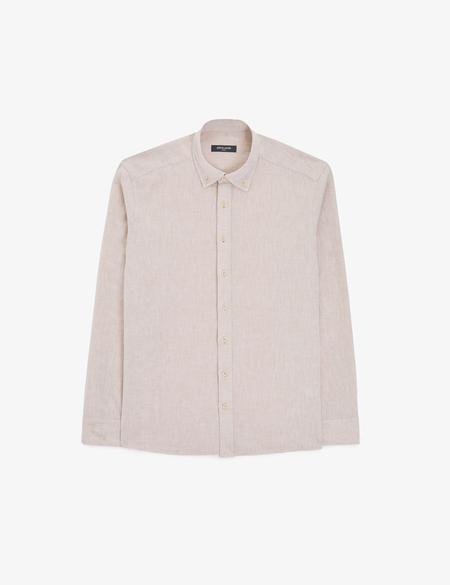 Bej Regular Fit Uzun Kollu Gömlek - 50320941118