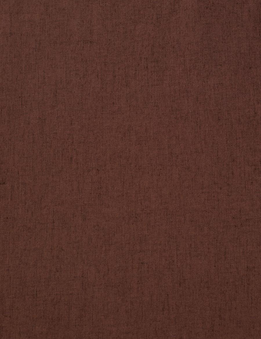 Koyu Kahverengi Regular Fit Uzun Kollu Gömlek