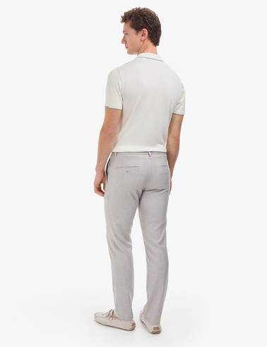 Gri Slim Fit Beli Lastikli Klasik Jogger Pantolon