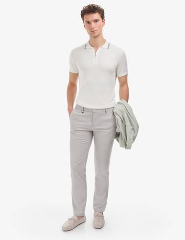 Gri Slim Fit Beli Lastikli Klasik Jogger Pantolon