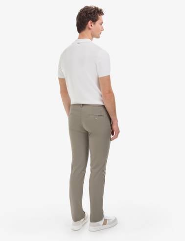 Haki Slim Fit Klasik Jogger Pantolon