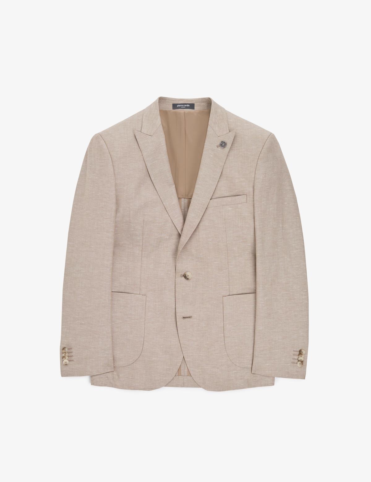 Açık Kahverengi Ex. Slim Fit Takım Elbise - 50319647083