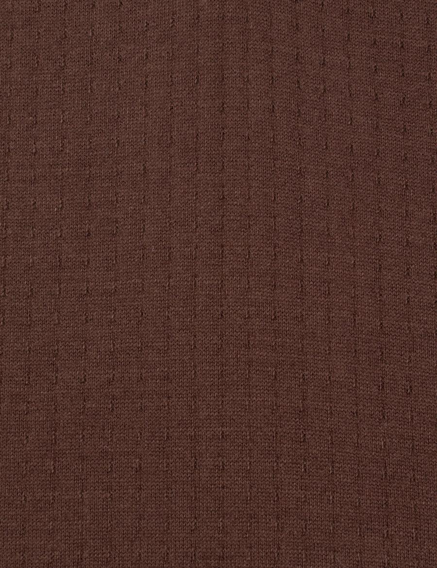 Kahverengi Slim Fit Kazak