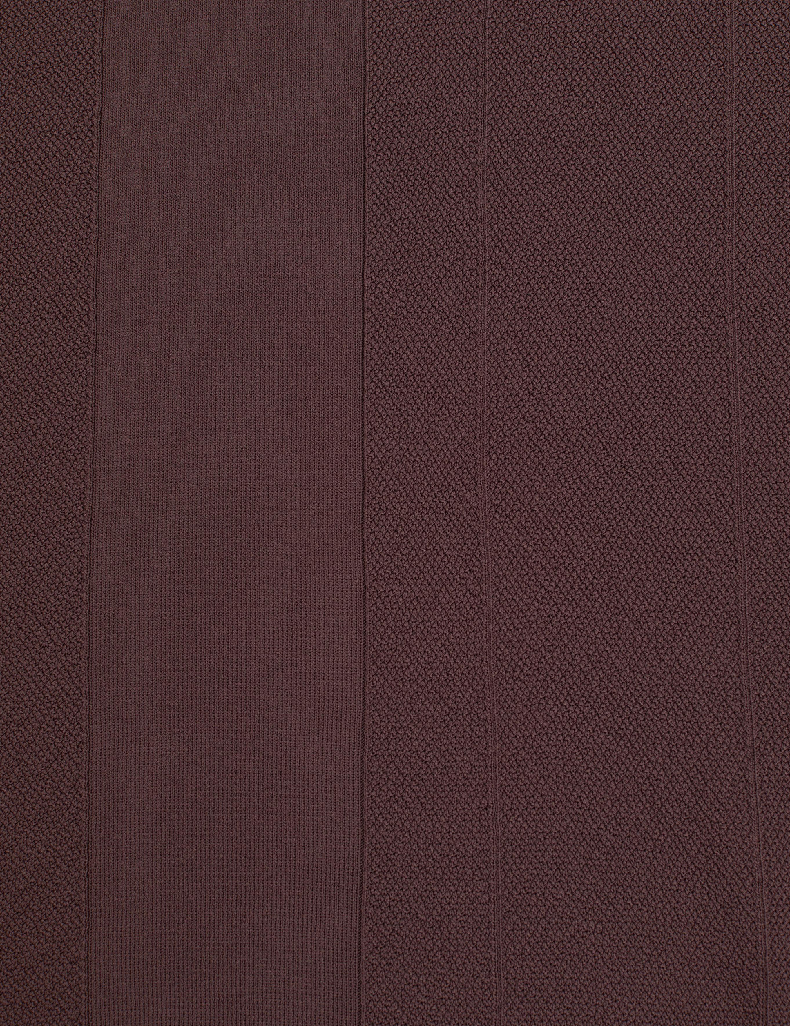 Koyu Kahverengi Slim Fit Kazak