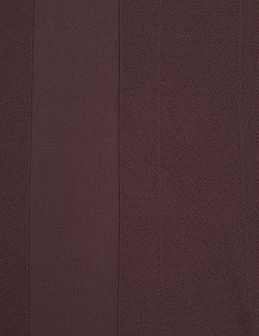 Koyu Kahverengi Slim Fit Kazak