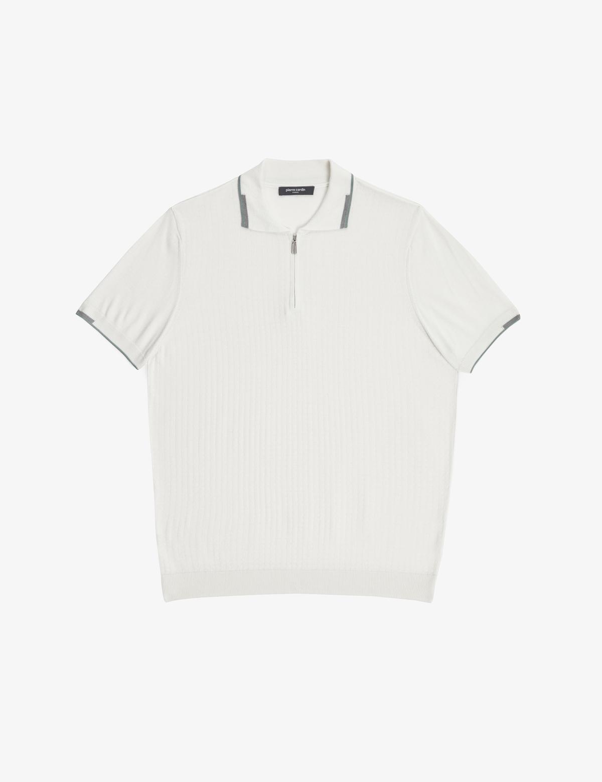 Ekru Slim Fit Kazak - 50320803001