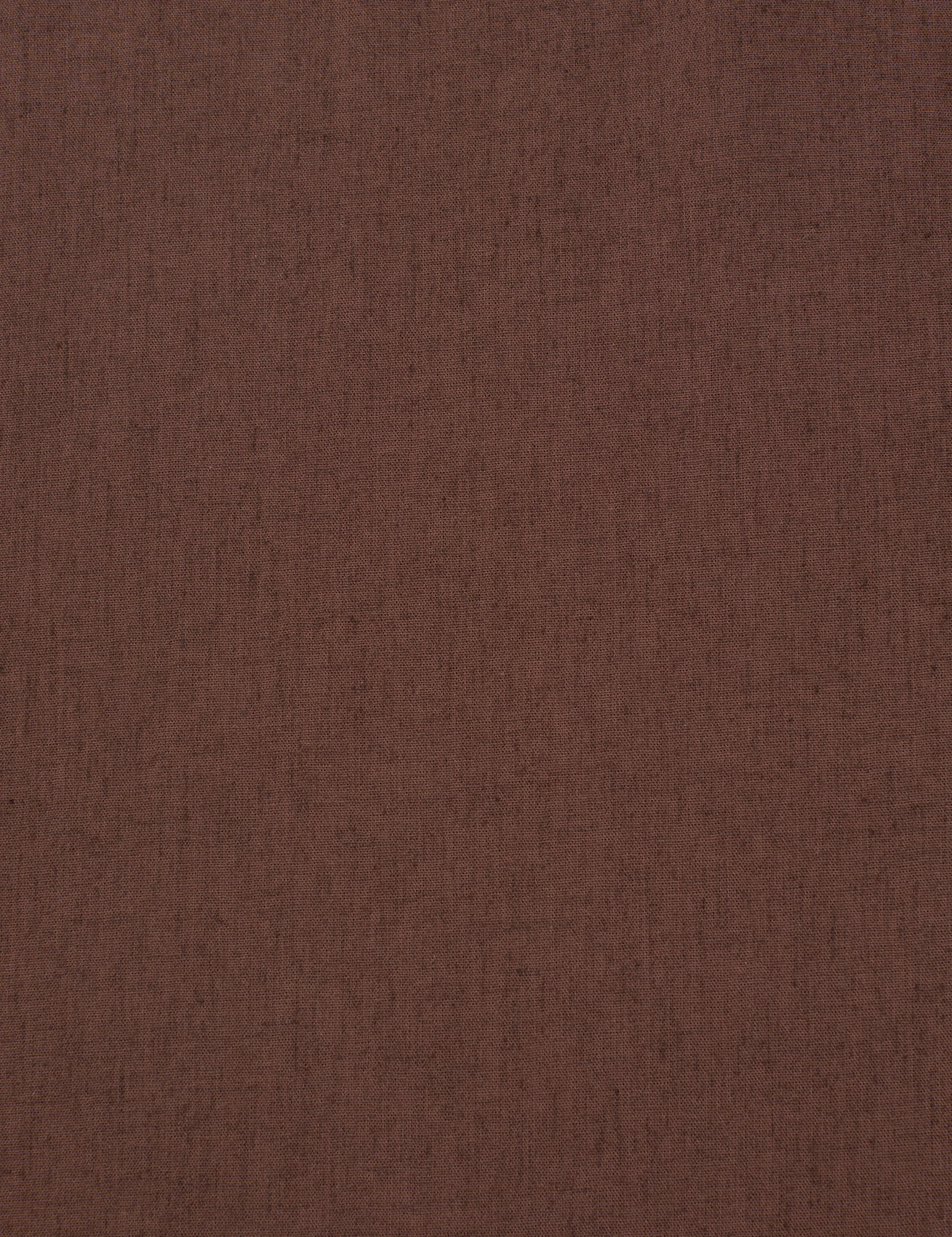 Kahverengi Keten Karışımlı Regular Fit Uzun Kollu Gömlek - Image 7