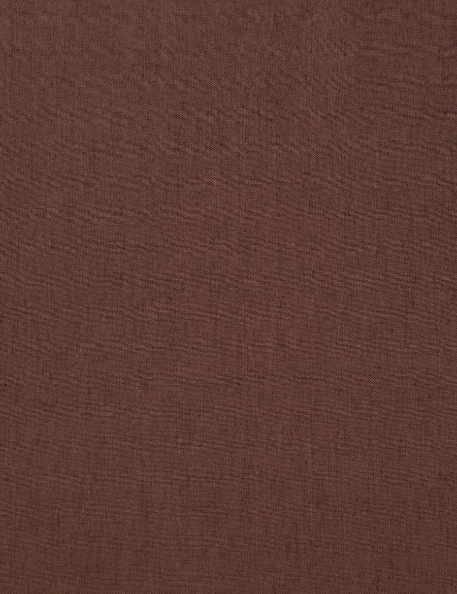 Koyu Kahverengi Regular Fit Uzun Kollu Gömlek