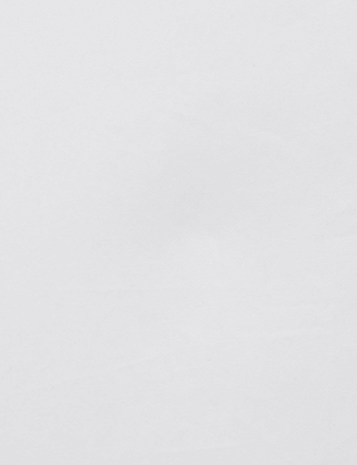 Beyaz Slim Fit Smokin Gömlek - 50324027006