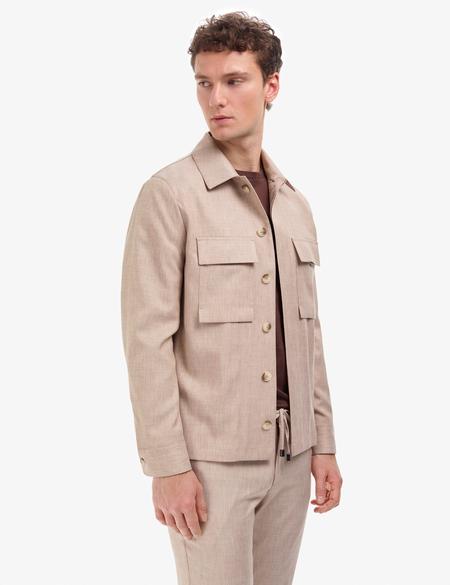 Bej Regular Fit Ceket - 50319599089