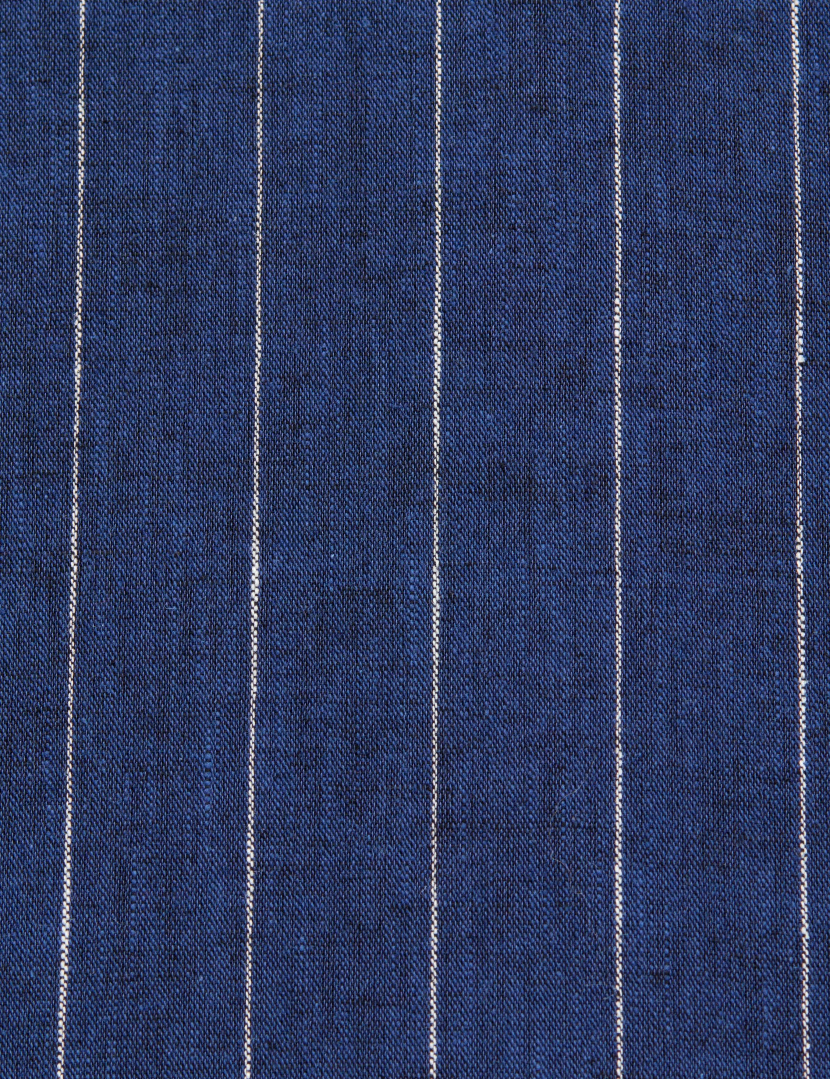 Lacivert Regular Fit Uzun Kollu Gömlek