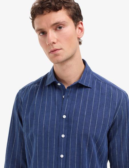 Lacivert Regular Fit Uzun Kollu Gömlek - 50320900018