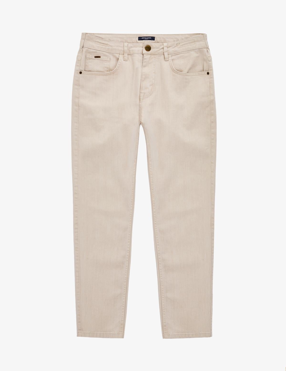 Bej Slim Fit Jean Pantolon - 50322848017