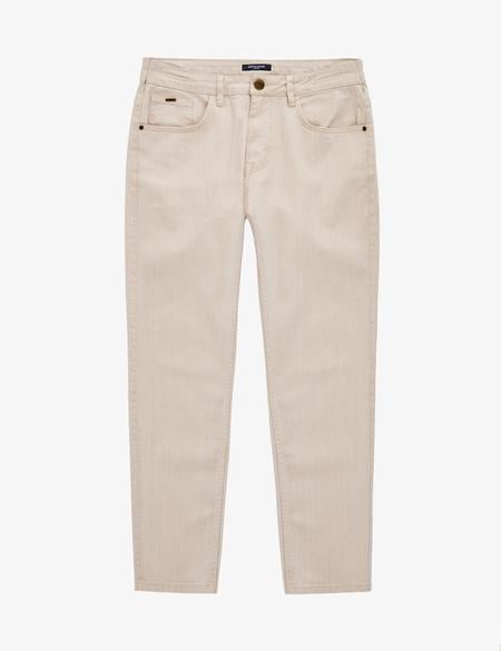 Bej Slim Fit Jean Pantolon - 50322848017