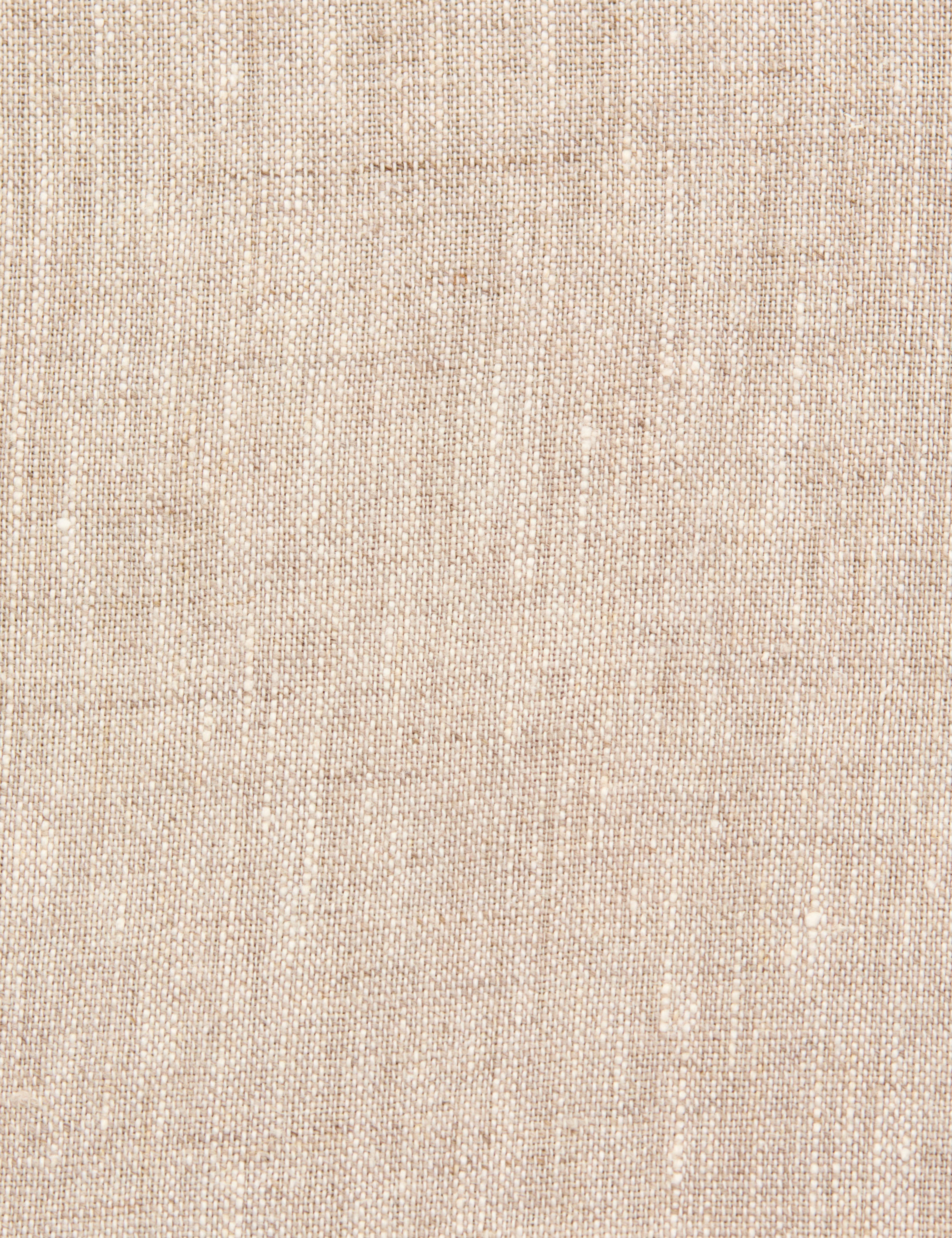 Bej Regular Fit %100 Keten Kanvas Pantolon - Image 6