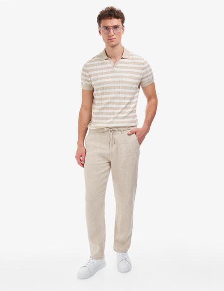 Bej Regular Fit Kanvas Pantolon - 50322121023