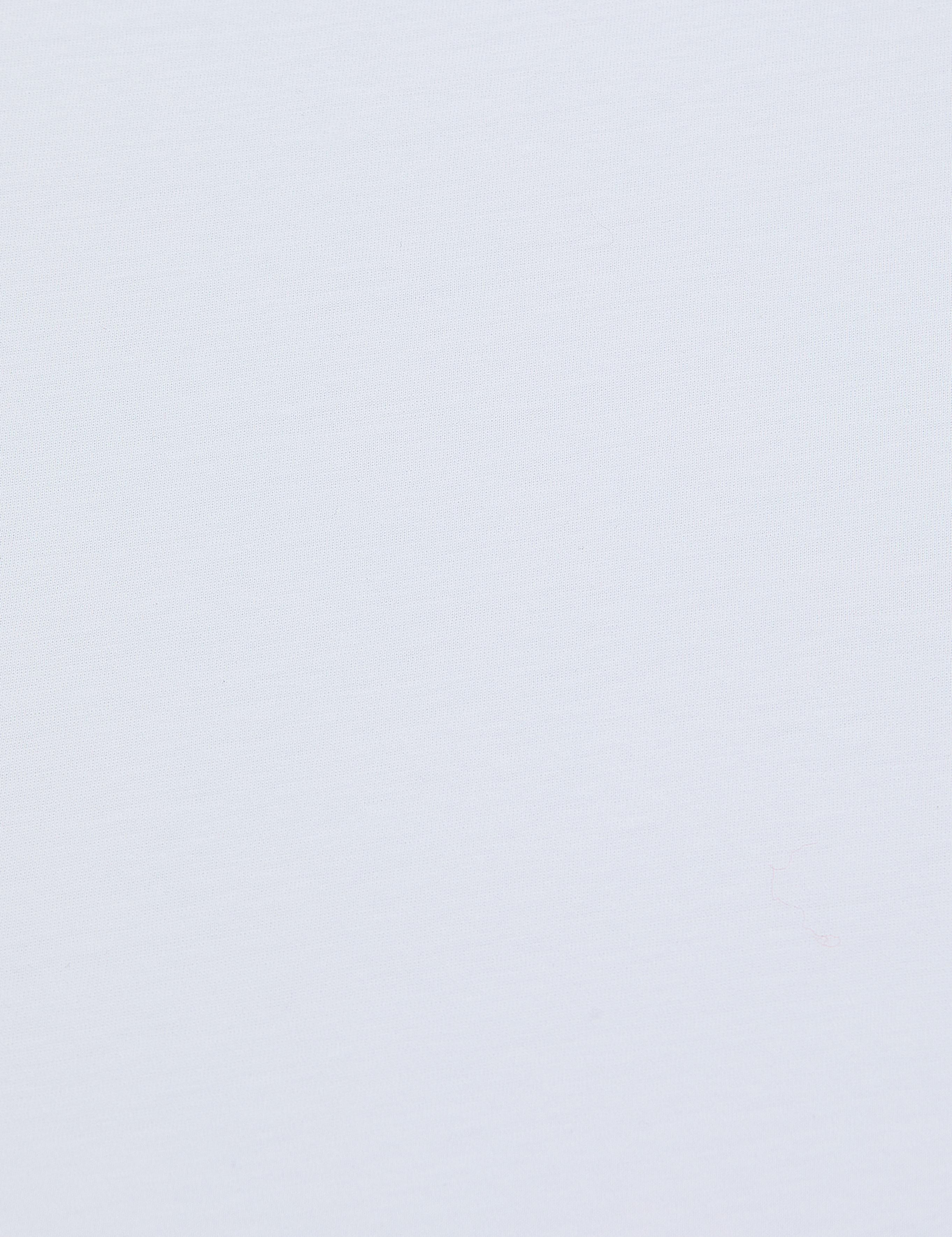 Beyaz Regular Fit Basic Tişört