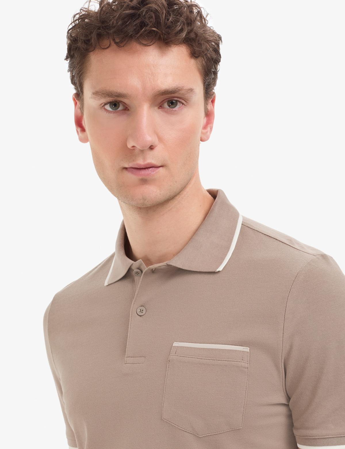 KAHVERENGI Regular Fit Tişört - 50327859030