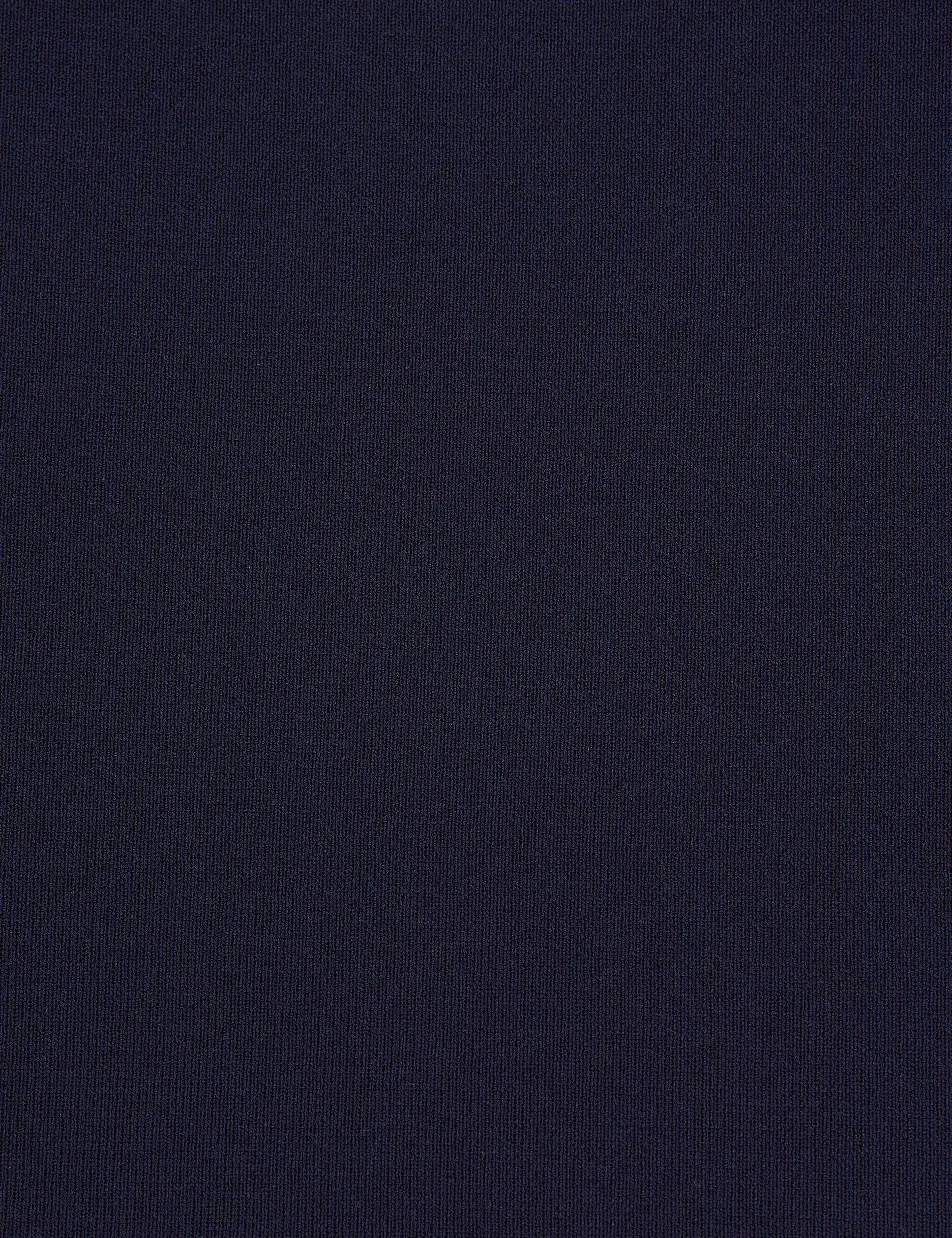 Lacivert Slim Fit Triko Etek - Image 6