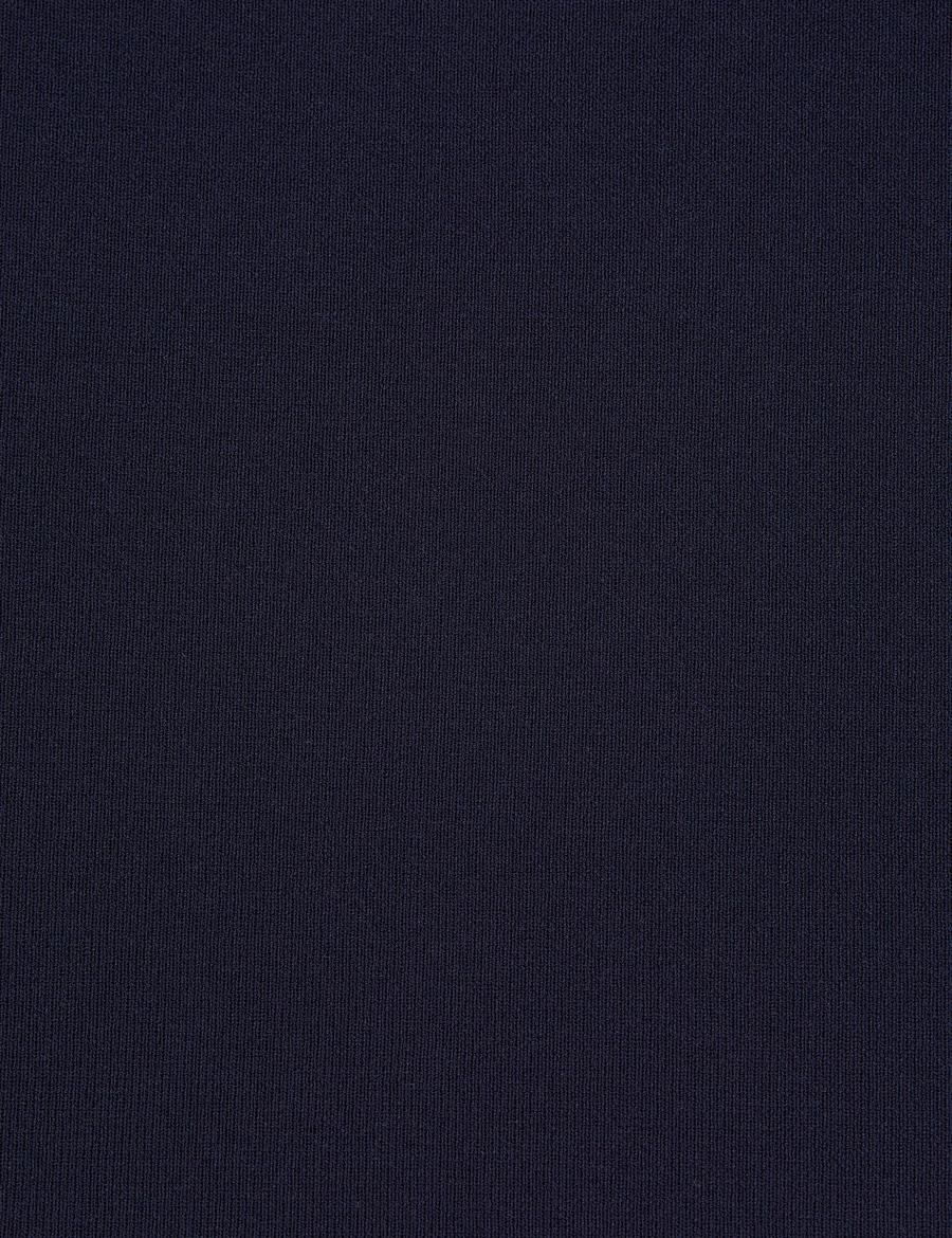 Lacivert Slim Fit Triko Etek
