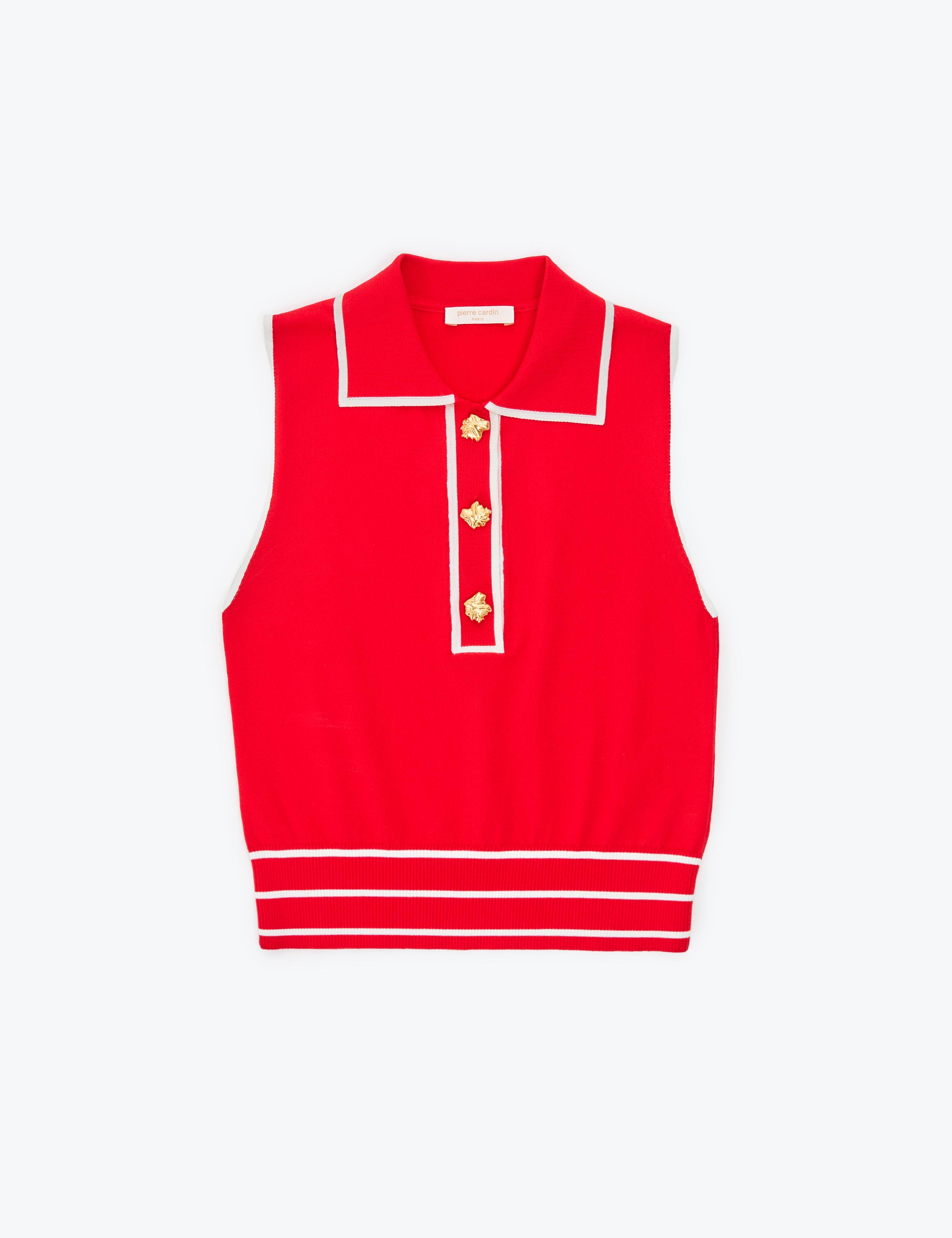 Kırmızı Regular Fit Kazak