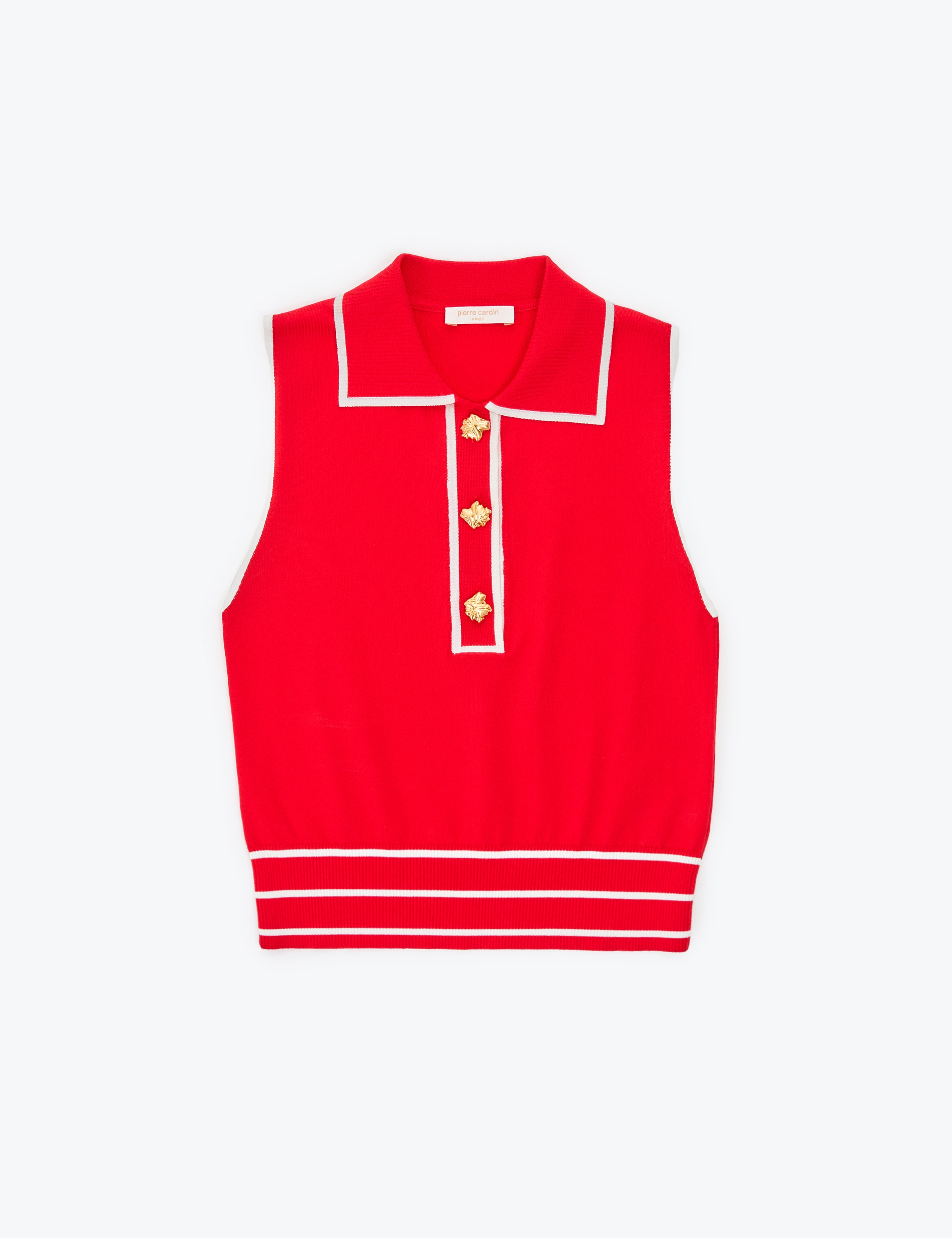 Kırmızı Regular Fit Triko Tişört