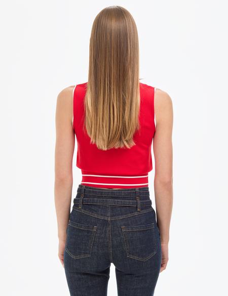 Kırmızı Regular Fit Kazak - 50324035008