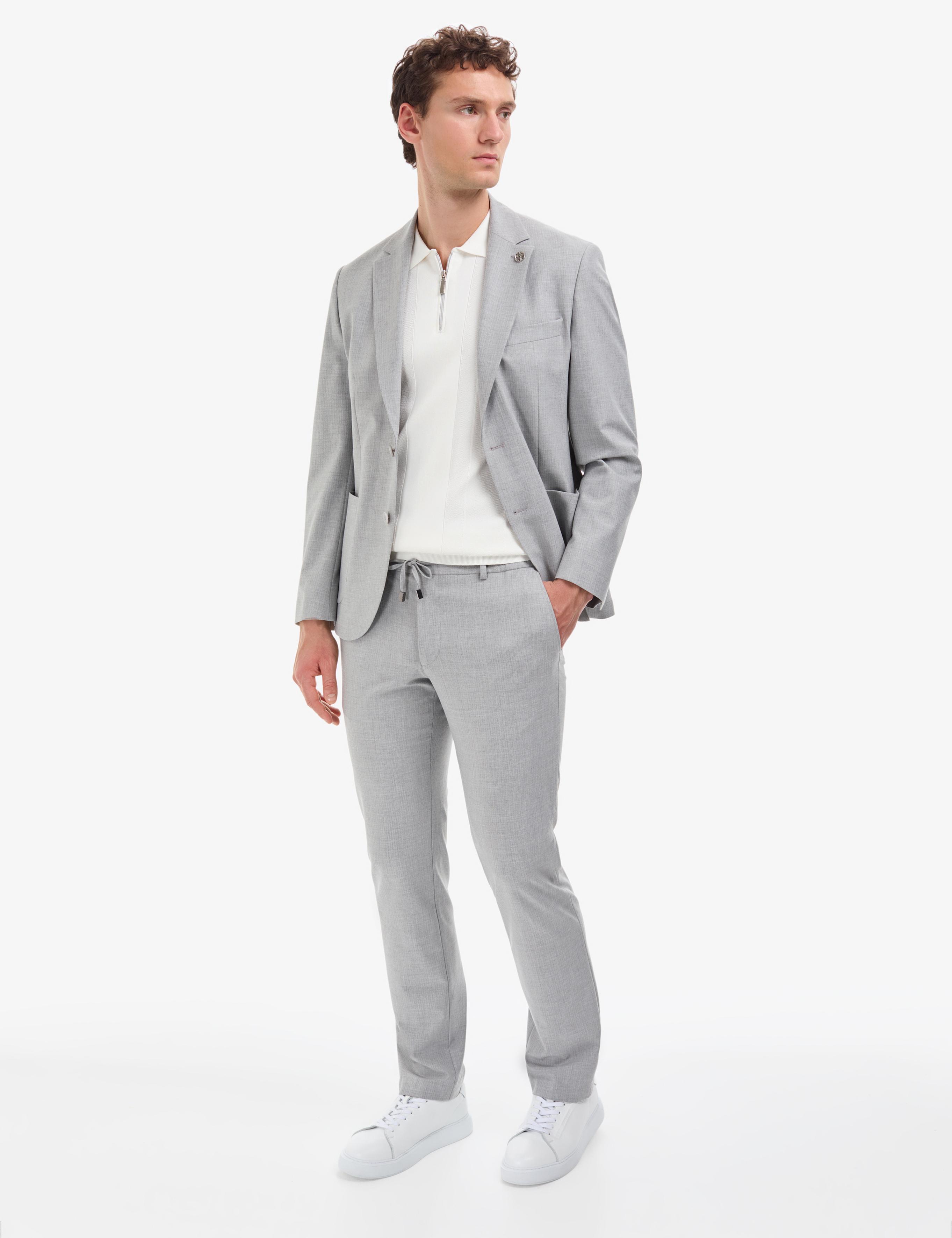 Gri Ex. Slim Fit Takım Elbise