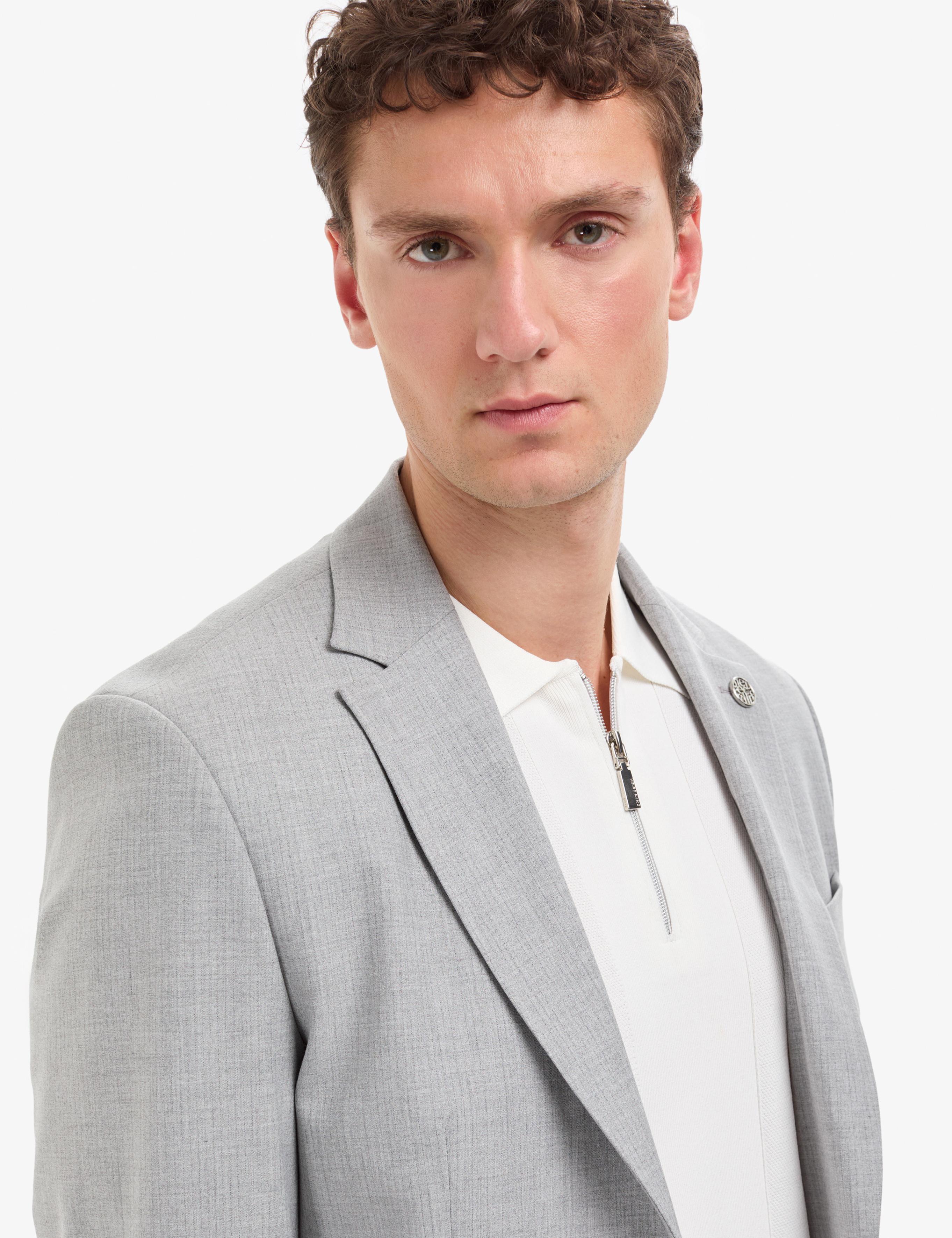 Gri Ex. Slim Fit Takım Elbise