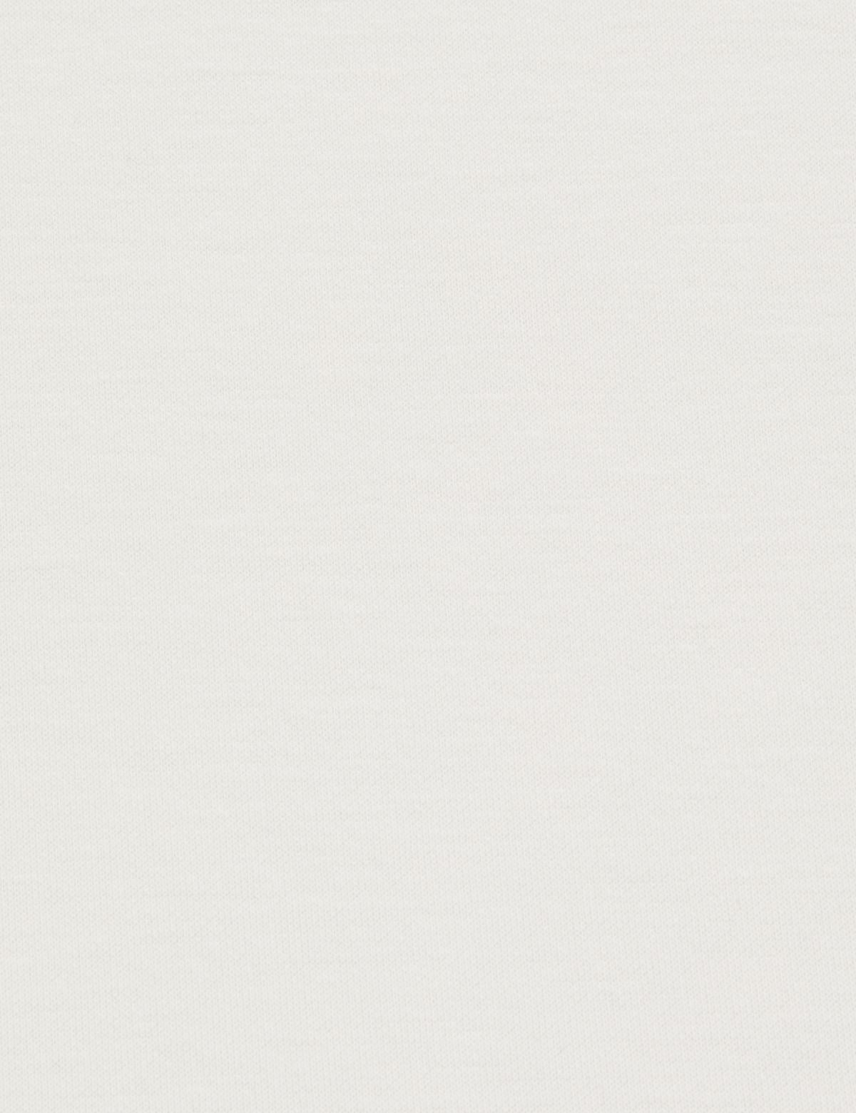 Ekru Comfort Fit Tişört - 50321162008