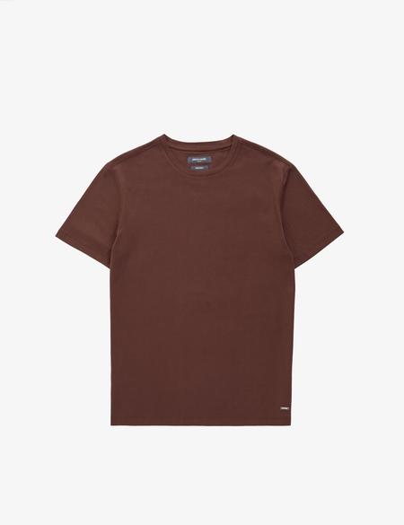 Koyu Kahverengi Regular Fit Basic Tişört - 50321139067