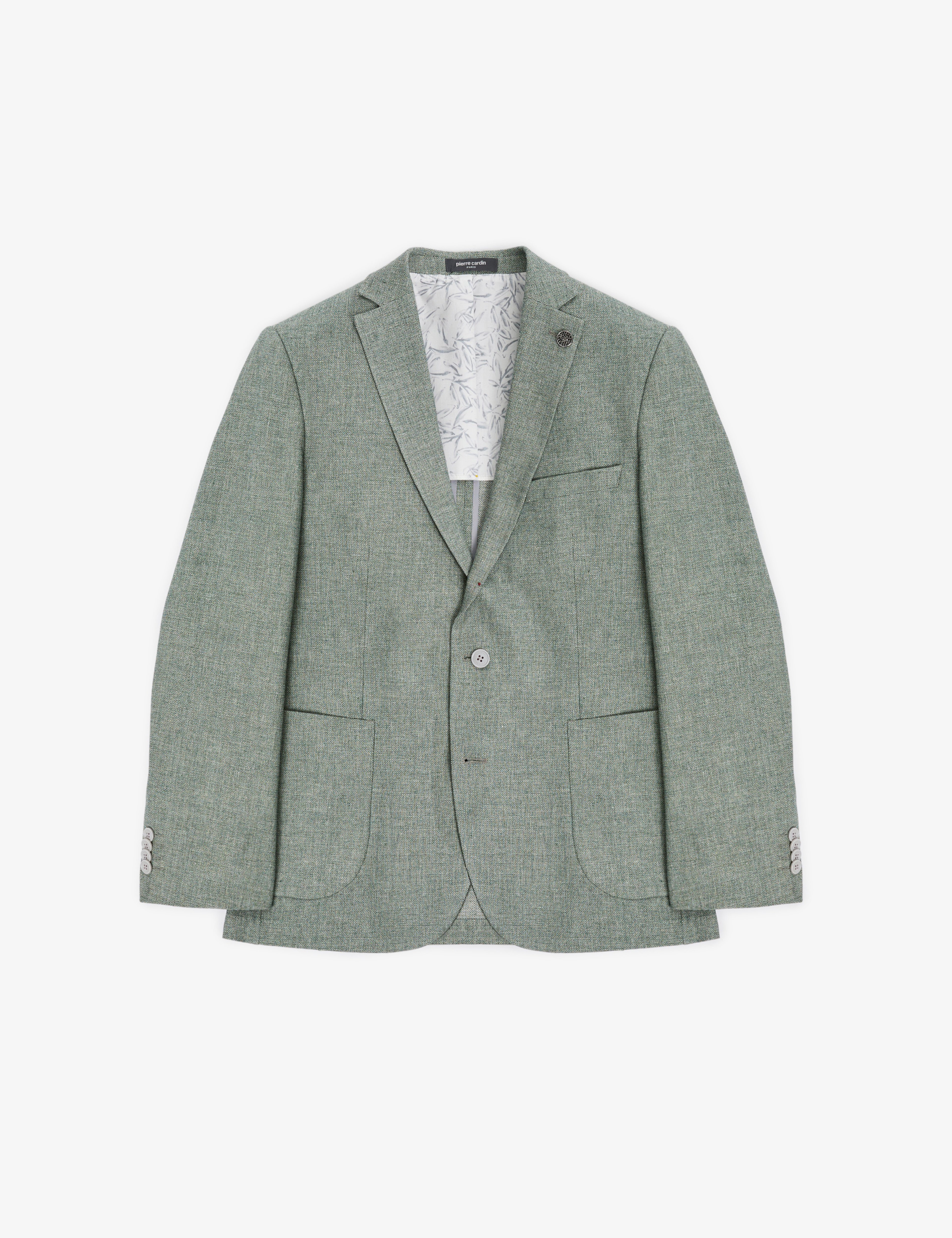 Mint Ex. Slim Fit Keten Pamuk Karışımlı Ceket