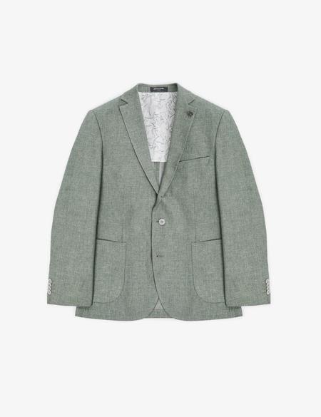 Mint Ex. Slim Fit Keten Pamuk Karışımlı Ceket - 50324253101