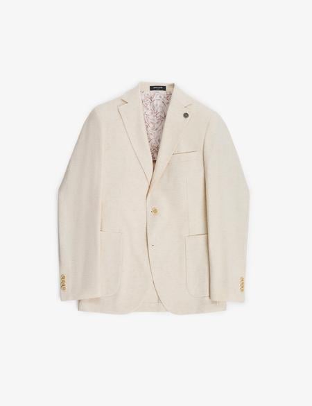 Bej Ex. Slim Fit Ceket - 50320377047