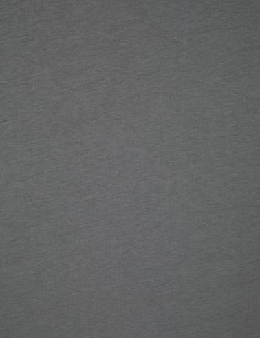 Antrasit Slim Fit %100 Pamuk Bisiklet Yaka Basic Tişört
