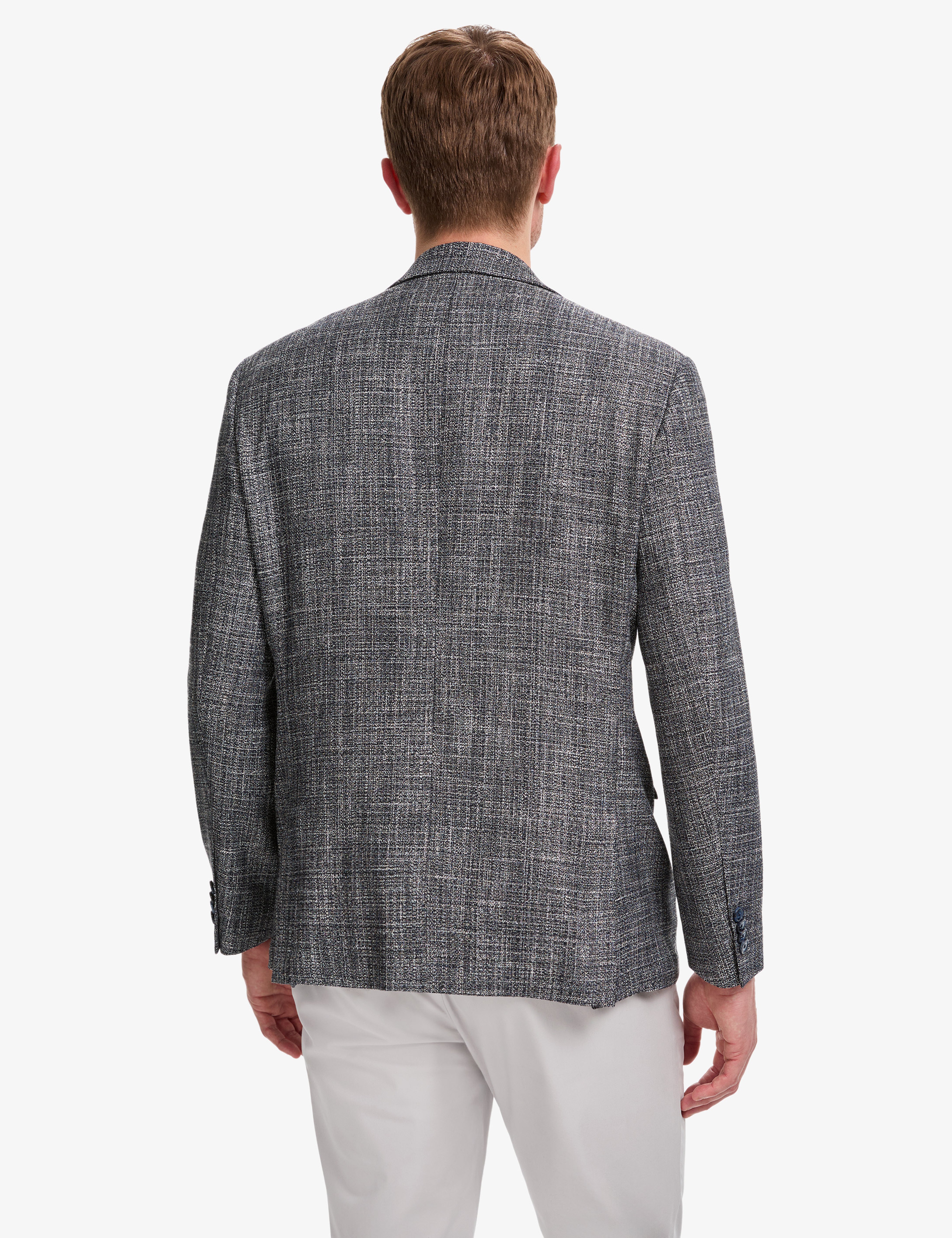 Lacivert Slim Fit Ceket - Image 5