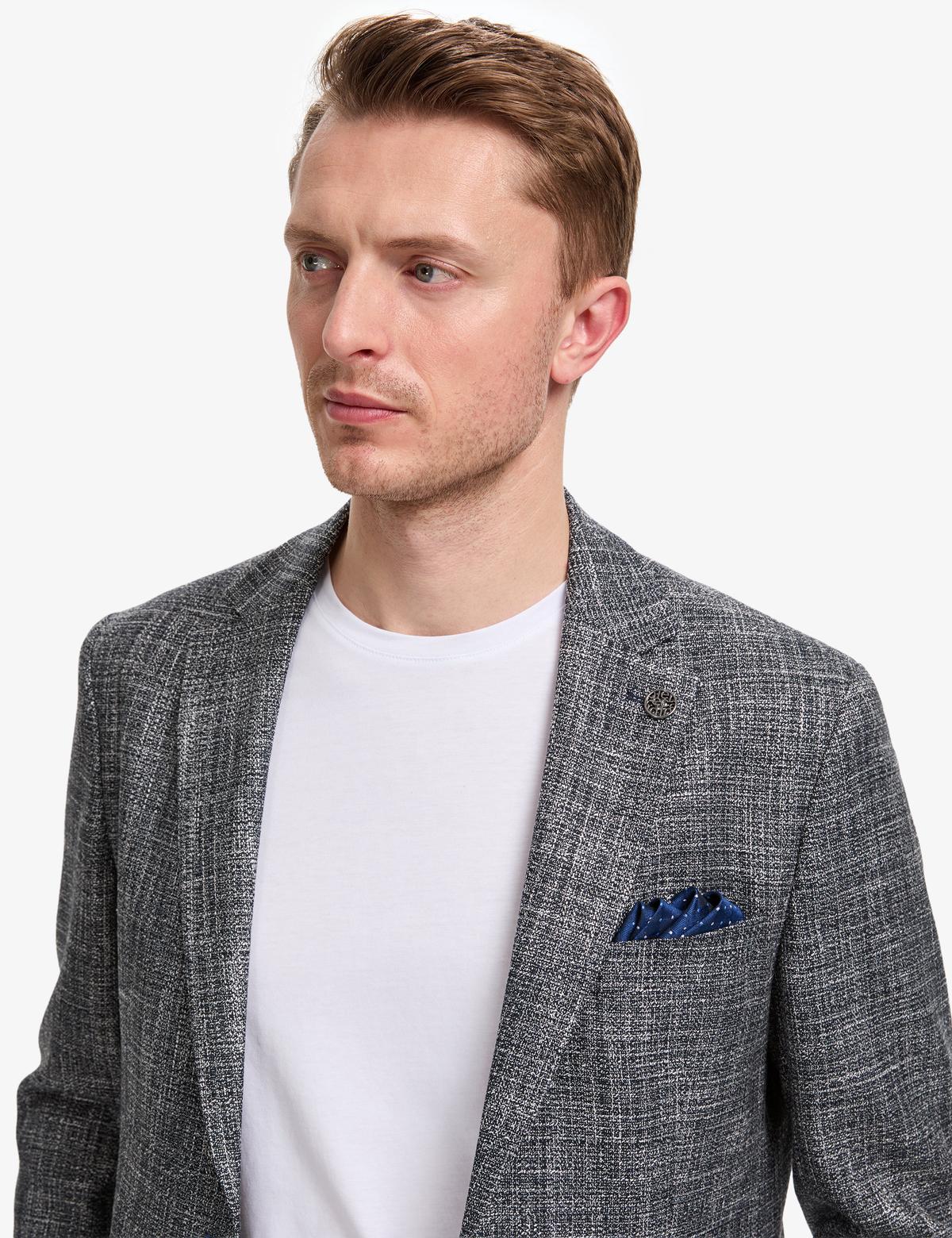 Lacivert Slim Fit Ceket - 50324301011