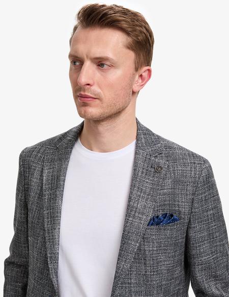 Lacivert Slim Fit Ceket - 50324301011