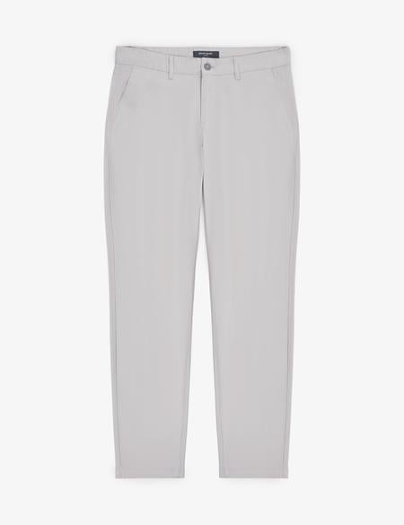 Açık Gri Slim Fit Kanvas Pantolon - 50288511305