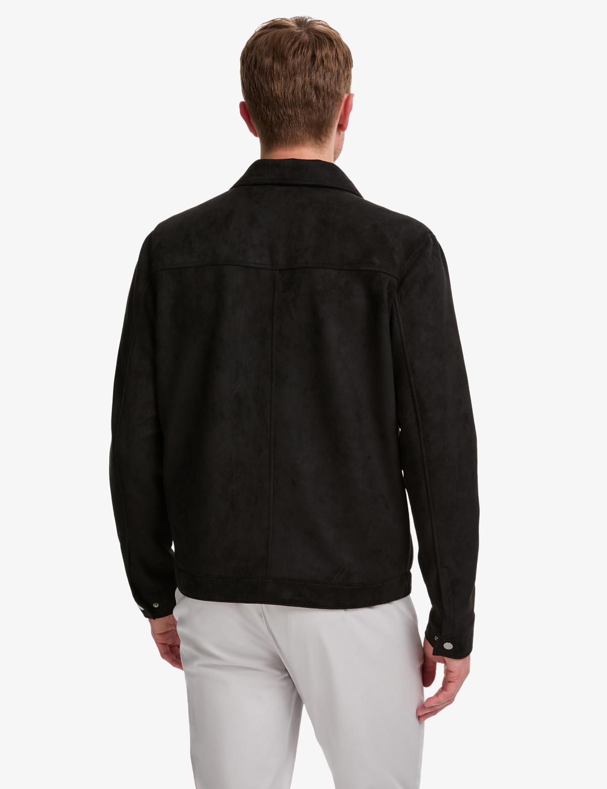 Siyah Deri Ceket - 50328161027