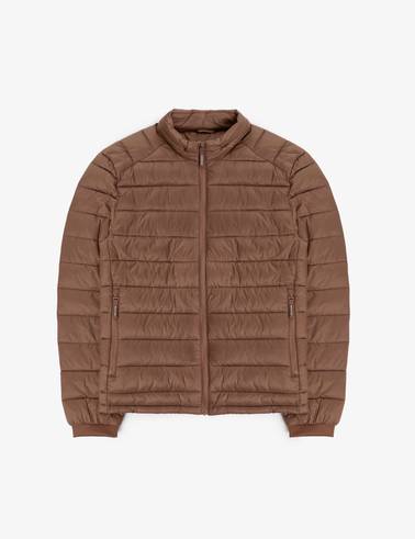 Kahverengi Cropped Slim Mont