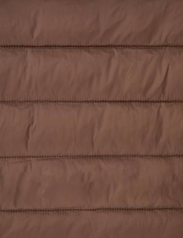 Kahverengi Cropped Slim Mont