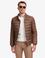 Kahverengi Cropped Slim Mont